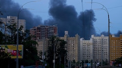 In Kiew waren Explosionen zu hören.