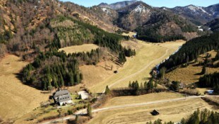 Beim Naturschutzgebiet Jaidhaus in Molln wurde probeweise nach Gas gesucht.