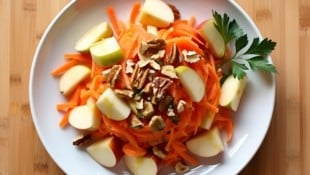 Passt perfekt als leichter Mittagssnack oder auch als frische Beilage zu Hauptgerichten.