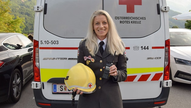 Elisabeth Gruber ist neue Bezirksrettungskommandantin im Lungau.