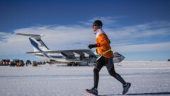 Thomas Taut lief den ersten Marathon der Weltreise in der Antarktis.