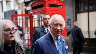 König Charles vergangene Woche bei einem Termin auf dem Old Spitalfields Market.