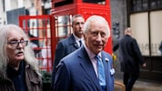 König Charles vergangene Woche bei einem Termin auf dem Old Spitalfields Market.
