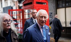 König Charles vergangene Woche bei einem Termin auf dem Old Spitalfields Market.
