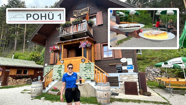Erst im Vorjahr übernahm Bianca Krenthaller die beliebte Pottschacher Hütte am Gahns in der Nähe ...