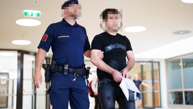 Der betroffene Afghane im Wiener Landesgericht