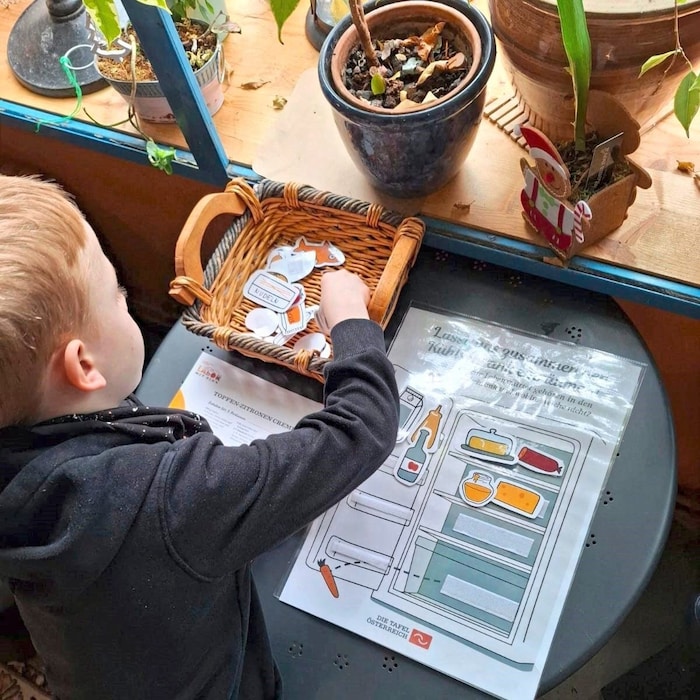 Wie räume ich den Kühlschrank richtig ein?