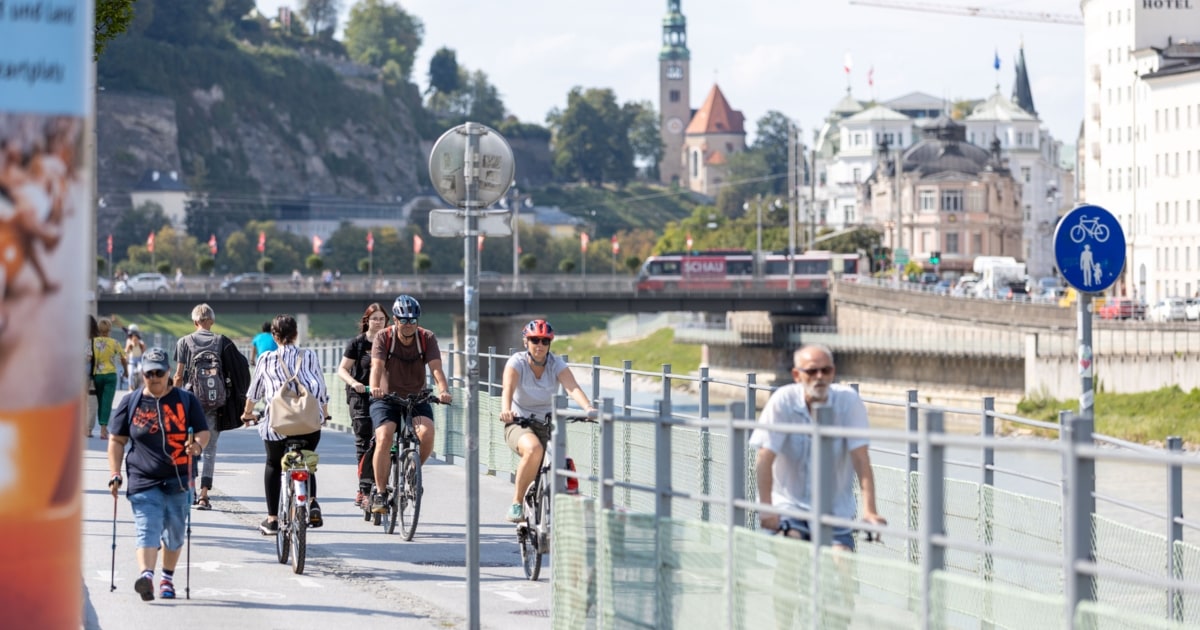 In Stadt wird Anteil der Autos langsam weniger
