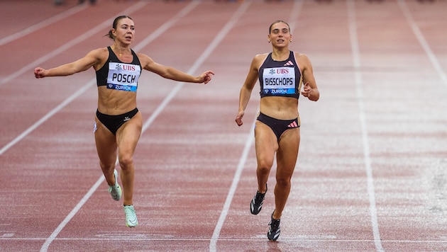 Isabel Posch (l.) möchte so rasch wie möglich ihren Speed wieder finden.