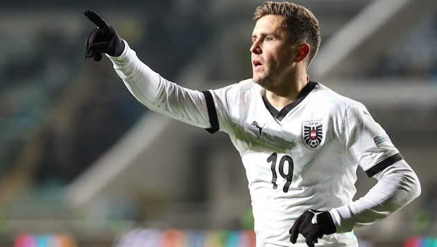 Christoph Baumgartner möchte jubeln.