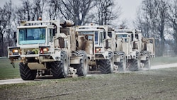 Solche Seismik-Lkw sollten eigentlich bald in der Oststeiermark unterwegs sein. 
