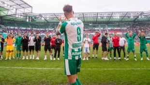 Guido Burgstaller beendete nach dem Spiel gegen den LASK seine Karriere. (Bild: GEPA)