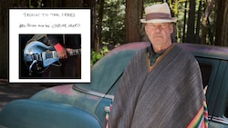 Mit knapp 80 Jahren noch immer eine standhafte Meinung und viel Kreativität in sich: Neil Young.