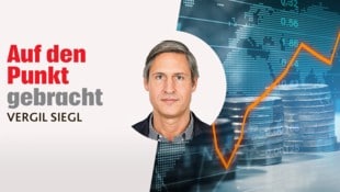 Analysiert für die „Krone“: Wirtschaftsredakteur Vergil Siegl