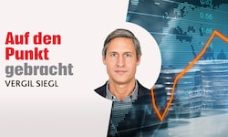 Analysiert für die „Krone“: Wirtschaftsredakteur Vergil Siegl