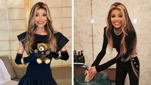 Bilder wie diese versetzen die Fans von La Toya Jackson, die extrem zierlich wirkt, in Sorge.