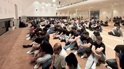 Ein Bild vom Gedenkgottesdienst Dienstagabend in der Moschee des Islamischen Kulturzentrums Graz