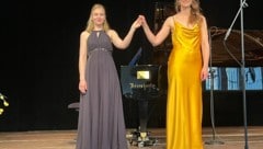 Hanna Bachmann und Corinna Scheurle – ein perfektes Duo: Die beiden Musikerinnen brachten mit ...