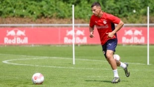 Bullen-Rückkehrer Stefan Lainer beim Training.