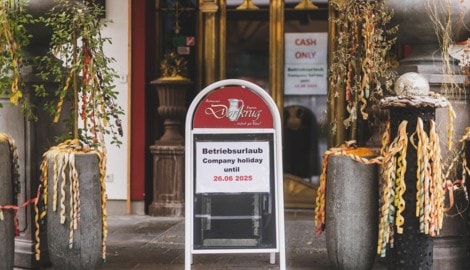 Kurz entschlossen wurde der Betriebsurlaub verlängert.