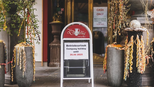 Kurz entschlossen wurde der Betriebsurlaub verlängert.