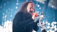 Würdiger Abschluss des ersten Abends: Korn-Frontmann Jonathan Davis zeigte sich samt ...