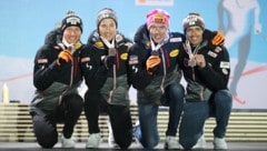 Bernhard Gruber, Mario Seidl, Franz-Josef Rehrl und Lukas Klapfer (von li. nach re.)