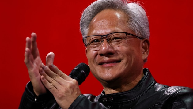Nvidia-Chef Jensen Huang auf der VivaTech-Konferenz in Paris