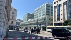 Einsatz bei der Wiener TU