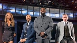 Die CBS-Stars Scott (v. li.), Henry, Richards und Carragher eroberten die Herzen der ...