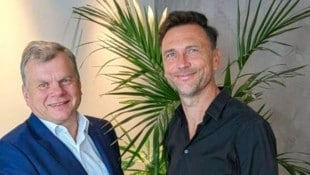 Horn-Obmann Rudi Laudon &amp; Neo-Coach Andi Lipa