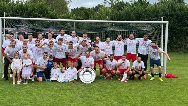 Croatia Salzburg durfte nach Platz drei in der Premierensaison heuer den Meisterteller gen ...