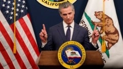 Gouverneur Gavin Newsom befindet sich im innenpolitischen Clinch mit US-Präsident Donald Trump. 