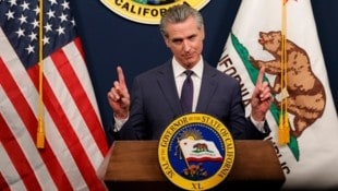 Gouverneur Gavin Newsom befindet sich im innenpolitischen Clinch mit US-Präsident Donald Trump. 