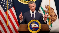 Gouverneur Gavin Newsom befindet sich im innenpolitischen Clinch mit US-Präsident Donald Trump. 