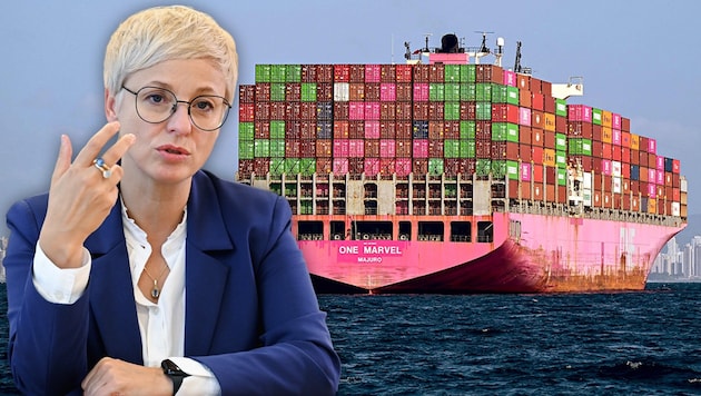 „Das Schrumpfen der Wirtschaft und der Verlust der Wettbewerbsfähigkeit fordern uns“, sagt Doris ...