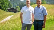 Museums-Geschäftsführer Herbst (links) und Obmann Margreiter