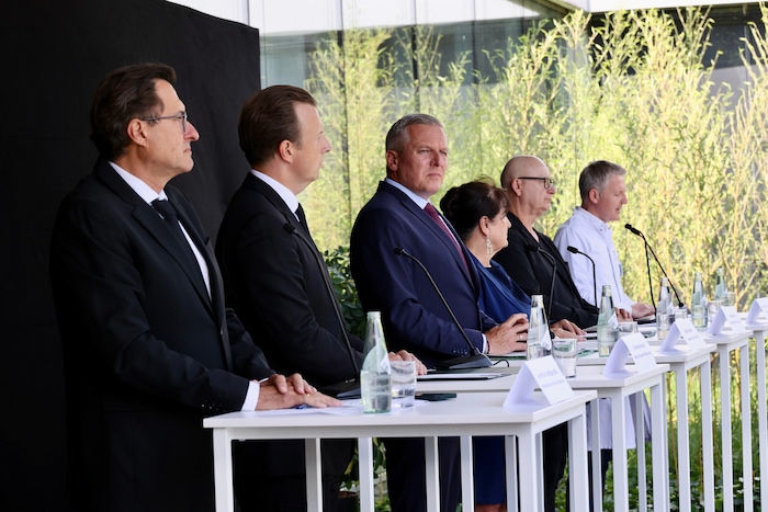 Die ärztlichen Direktoren der Grazer Spitäler sowie Vertreter der Landesregierung gaben am ...
