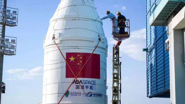 Am 14. Mai startete eine Trägerrakete vom Typ Langer Marsch-2D mit dem ersten Satelliten einer ...