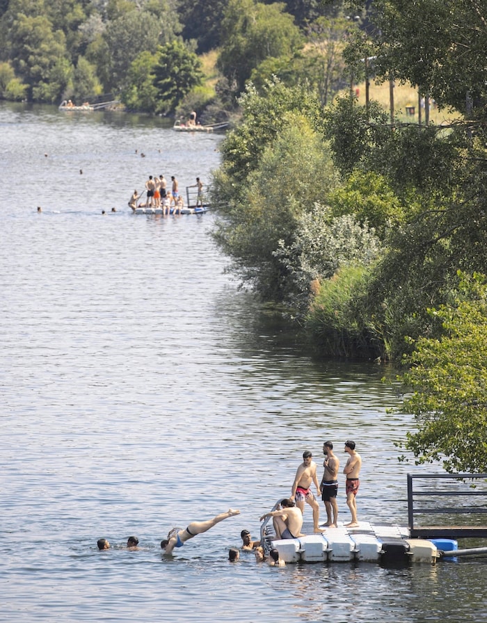 Freizeitparadies Donauinsel: Baden in der Neuen Donau