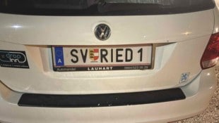 Dieses Wunschkennzeichen wurde gestohlen und ist nun für Jahre nicht mehr ersetzbar.