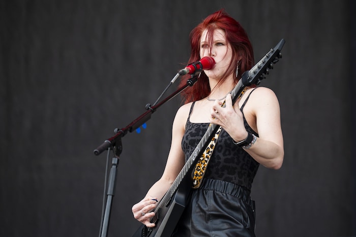 Kittie-Frontfrau Morgan Lee Lander gelang mit ihren Kolleginnen ein Parade-Comeback.