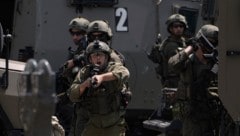 Israelische Soldaten im Westjordanland (Symbolbild)