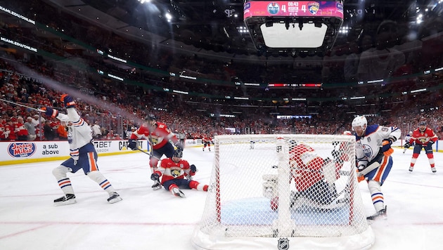 Großer Jubel bei den Oilers