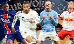 Egal, wie oft Dembele, Mbappe, Haaland oder Bidstrup (von links) bei der Klub-WM netzen – wir ...