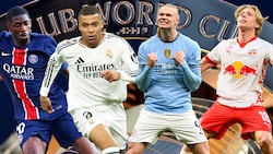 Egal, wie oft Dembele, Mbappe, Haaland oder Bidstrup (von links) bei der Klub-WM netzen – wir ...