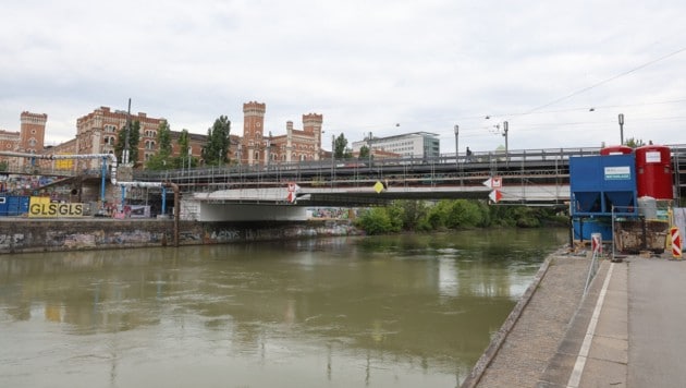 Zu dem Drama kam es bei der Augartenbrücke (Archivbild).