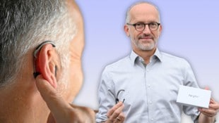 Klaus Grübl, selbst Tinnitus-Betroffener, entwickelte gemeinsam mit Partnern aus Bayern und ...