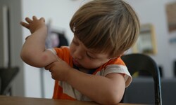 Die Gelse sticht zu: „Mama, ich hab da ein Aua.“