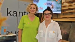 Duo der Kulturhauptstadt 2024, die im Salzkammergut über die Bühne ging: Manuela Reichert und ...